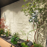 Panneau mural en pierre 3D en polyuréthane PU léger, imperméable et ignifuge, design moderne, pour intérieur et extérieur, vente en gros d'usine