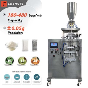 Machine automatique pour la fabrication de sachets de nicotine, de tabac et de snus avec filtre en papier 0,5g 1g - Product Image 1