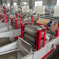 Machine de fabrication de serviettes en papier à double couche pour petites entreprises