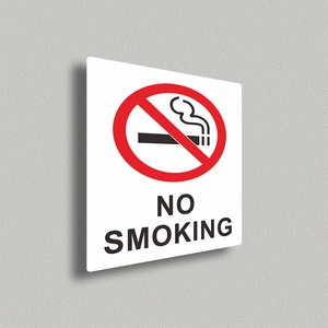 Dấu hiệu 'không hút thuốc' quan trọng-bắt buộc đối <span class=keywords><strong>v</strong></span>ới các khu <span class=keywords><strong>v</strong></span>ực không khói thuốc <span class=keywords><strong>v</strong></span>à không gian lành mạnh hơn - Product Image 6