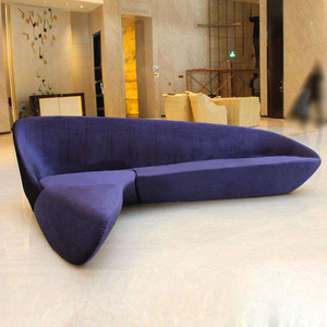 Canapé en cuir de Style italien lune <span class=keywords><strong>moderne</strong></span>, <span class=keywords><strong>causeuse</strong></span> et canapés de salon - Product Image 5