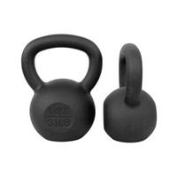 Kettlebell à revêtement mat, poignée fine en fonte, 4-40 kg, pour hommes et femmes, équipement de fitness pour la maison et la compétition