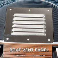 Rejilla de Ventilación Marina OEM de Acero Inoxidable/Aluminio, Resistente a la Corrosión del Agua Salada, para Yates, Tamaño Personalizado