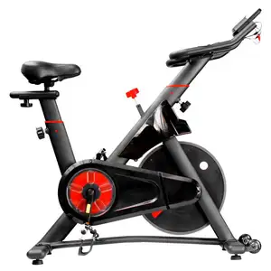 Vélo stationnaire professionnel magnétron Ctrl équipement de Fitness cyclisme intérieur Spinning vélos acier unisexe <span class=keywords><strong>Techno</strong></span> Gym universel - Product Image 1