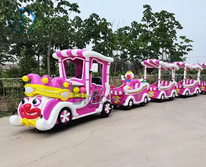 Nuevo DISEÑO DE <span class=keywords><strong>Navidad</strong></span> payaso <span class=keywords><strong>tren</strong></span> turístico niños al aire libre parque eléctrico <span class=keywords><strong>tren</strong></span> sin rieles a la venta - Product Image 5