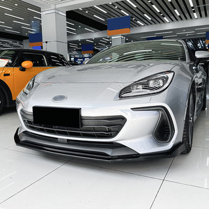Amp-Z Front Bumper Lip Splitter Carbon Fiber Texture Matte Finish For 2021 Subaru Brz - Product Image 3
