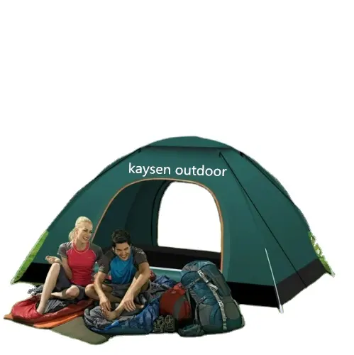 Dois Quarto 2 Pessoa Waterproof Viagem Tent Outdoor Camping