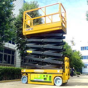 Livraison gratuite Ce 4m 6m 8m 10m 12m 14m 16m 18m Mini table élévatrice à ciseaux Petite table élévatrice électrique Échafaudage électrique - Product Image 2