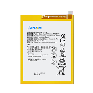 3000mah <span class=keywords><strong>HB366481ECW</strong></span> mobile téléphone <span class=keywords><strong>batterie</strong></span> pour huawei honour 8 lite p9 - Product Image 1