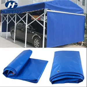 Sunshade Tent PVC Coated Tarpaulin Auti-uv Fireproof
