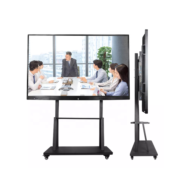 Conference Room Large Touch Screen TV 86 Inch Interactive Screen PC Whiteboard Smart Board