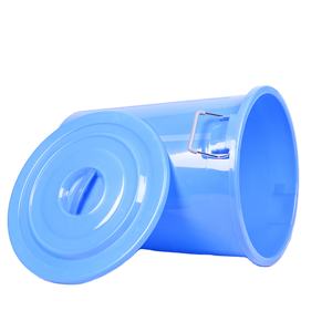 כחול פלסטיק חביות עם מכסים-100L - Product Image 2