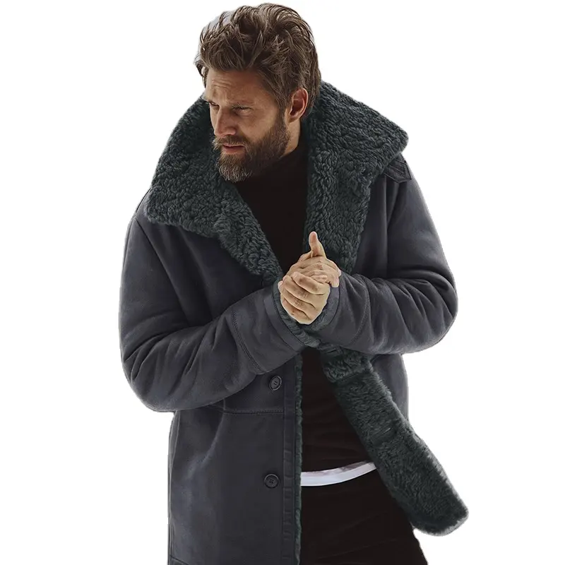 Fashion Large Size Motorcycle Boys Man Fur Custom Coat Sable Fur Coat
