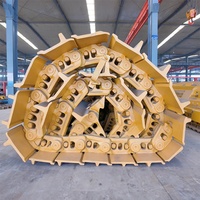 Pièces de train de roulement Bulldozer pièces de rechange chaussure de piste chaussures de piste en acier Assy Mini pelle chaussures de piste en acier Assy