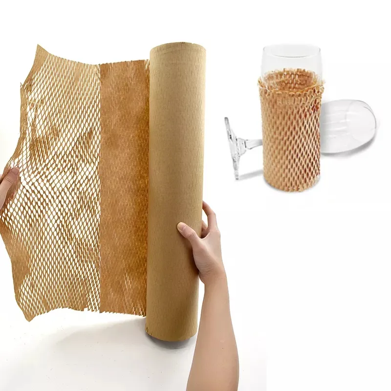 Zycx Honingraat Papier Wikkel Vellen Honingraat Wrap Kraft En Cadeaupapier Verpakking Vellen Verkrijgbaar In Goede Kwaliteit