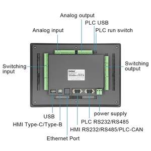 קולמיי 10 אינץ' HMI PLC מסך מגע דיגיטלי ניתן לתכנות בקר לוגי מכונה הכל-באחד - Product Image 3