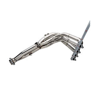 Collecteurs d'échappement TRI-Y en acier inoxydable pour Acura Integra GSR <span class=keywords><strong>LS</strong></span> GS 94-01 Honda Civic <span class=keywords><strong>B16</strong></span> B18 - Product Image 4