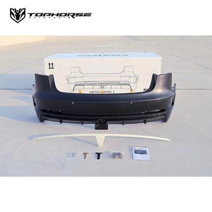 Kit de qualité supérieure pour <span class=keywords><strong>Tesla</strong></span> model <span class=keywords><strong>3</strong></span>, vêtement de voiture, diffuseur de pare-chocs, en PP - Product Image 4