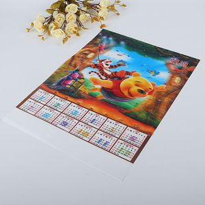 Calendrier de bureau 3D lenticulaire de haute qualité, prix d'usine, 2026-2027, calendrier de bureau, calendrier mural - Product Image 5