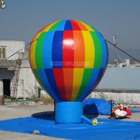 Ballon gonflable géant pour toit, ballon publicitaire gonflable à air froid K2101