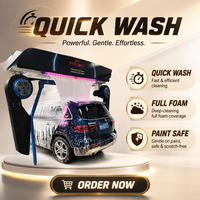 Machine de lavage de voitures entièrement automatique à détection intelligente