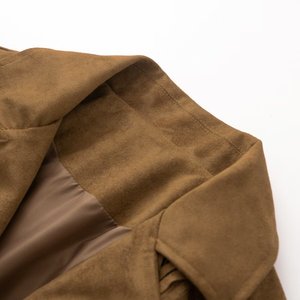 TAOP&ZA Nouvelle Collection Printemps/Été 2026 – Veste Courte <span class=keywords><strong>Femme</strong></span> Tendance et Polyvalente à Revers et Manches Longues avec Pompons 4968034 26090 - Product Image 4