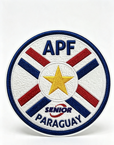 Round Embroidered Sports Team Patch Iron-On Badge PVC Silicone Patch for <b>Hat</b> Bag Cloth Gift - Product Image 4