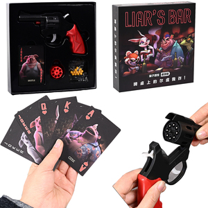 Liars Bar สร้างขึ้นมาอย่างเชี่ยวชาญ20-Card กลยุทธ์ทางสังคมสำหรับปาร์ตี้วันหยุดครอบครัวรวมตัวกิจกรรมพิเศษอื่นๆ - Product Image 2