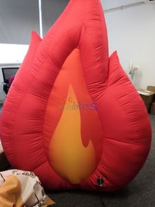 Fuoco gonfiabile su misura della fiamma gonfiabile gigante con la luce principale per la decorazione, la promozione, eventi - Product Image 6