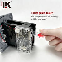 Distributeur de billets en plastique LK015, forme bouclier, design breveté, logo personnalisé, pièces détachées pour machine de jeu de rédemption, Guangdong