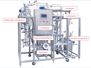 Sistema Experimental de Destilación Rotatoria Automática Pequeño y Eficiente, Equipo de Torre de Destilación de Acetona y Ácido Acético - Product Image 2
