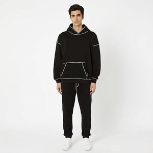 Sudaderas con capucha de algodón de alta calidad con logotipo de impresión personalizado con estilo - Product Image 1