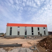 Structure en acier préfabriquée pour entrepôt, usine de briques, atelier de production de blocs et bâtiment de stockage industriel