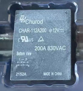 Relé Electromagnético Churod CHAR-112A200 200A 830VAC DPDT con Terminal de Tornillo de Alta Potencia Hecho en China - Product Image 1