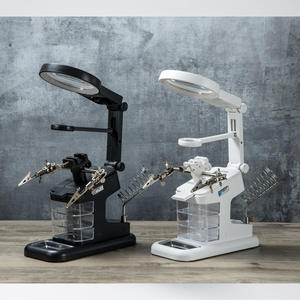 BIJIA Bande lumineuse LED électronique Loupe de bureau <span class=keywords><strong>Entretien</strong></span> Tour électrique Clip auxiliaire Catégorie de <span class=keywords><strong>produit</strong></span> Loupes - Product Image 6