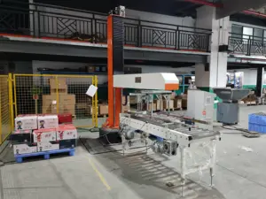 Tập trung máy móc tự động cột loại palletizer Máy hộp carton xếp chồng depalletizer cánh tay robot cơ khí palletizer