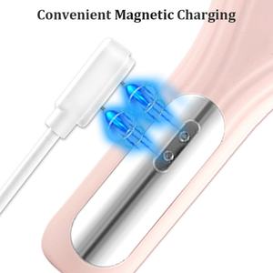 Brosse nettoyante faciale en silicone, étanche, vibrante, pour hommes et femmes, brosse chauffante pour le nettoyage et l'exfoliation du visage - Product Image 5