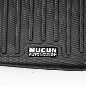 Tapis de <span class=keywords><strong>coffre</strong></span> de voiture de luxe imperméable de marque, ensemble complet 3D en TPE toutes saisons, sur mesure pour Chevrolet Silverado, compatible avec une benne de 6,6 pieds, 2019-2026 - Product Image 4