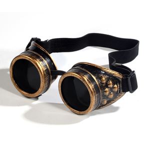 Gafas de Sol Personalizadas Estilo Punk Gótico Retro Vintage para Hombre, Gafas de Protección UV400 para Halloween, Gafas Steampunk - Product Image 6