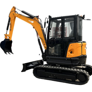 Miniexcavadora de 4 toneladas para construcción, precio barato, excavadora sobre orugas a la venta, 1 año de garantía con motor/bomba Liyuan - Product Image 1