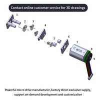 Dişli Motoru N20 DC3V 6V 12V 50-2000RPM Hız Azaltma Dişlisi DC Motor Metal Şanzımanlı RC Araba Robot için