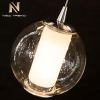 Lustre LED en cristal sur mesure pour décoration intérieure, idéal pour villa, hall d'hôtel, chevet ou escalier