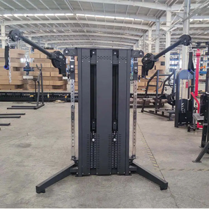 Ticari çift kol spor eğitmeni Pin yük seçimi kablo Crossover makinesi omuz basın göğüs eğitimi için çok fonksiyonlu çift - Product Image 3