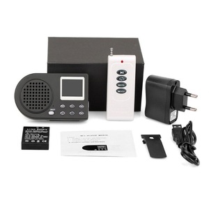 Señuelo Electrónico para Patos, Llamador de Aves MP3, 110 Sonidos de Aves, Alcance de 100m, Batería de 1800mAh, Material ABS, <span class=keywords><strong>Caja</strong></span> de Regalo para Caza al Aire Libre - Product Image 1