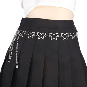 Chaîne de taille papillon en alliage de zinc, boucle unique, chaîne de corps tendance pour femme, usage quotidien - Product Image 1