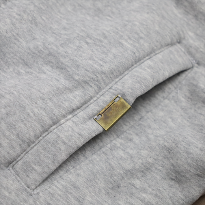 Men's <b>Vintage</b> <b>Oversized</b> French Terry Zip Hoodie Heavyweight Cotton <b>Sweatshirt</b> for Autumn Streetwear - Product Image 6
