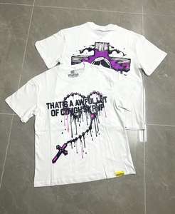 Erkek Tişörtleri Yüksek Kalite %100 Pamuk Baskılı Büyük Beden Giyim  <span class=keywords><strong>LOT</strong></span> of COUGH SYRUP Erkek Tişörtleri - Product Image 6