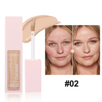 Correcteur liquide hydratant, waterproof, contrôle du sébum, estompe les pores, longue tenue, sans effet masque, pour le visage, les cicatrices d'acné, fond de teint liquide