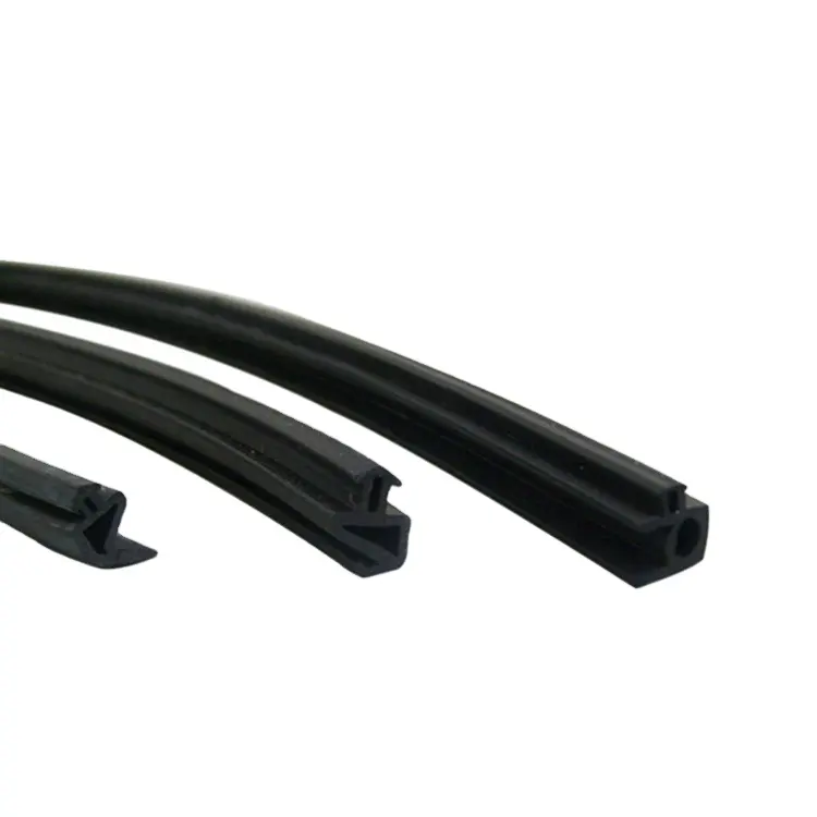 Fabriek Aangepaste Kleur Rechthoekige Epdm Seal Strip Rubber Strip Zeehonden Moulding Superieure Lds210924-01 Cn; Fuj Lindas Oem