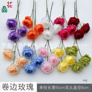 Fleurs artificielles en soie HuaDing Studio pour mariage et décoration de salon - Product Image 3
